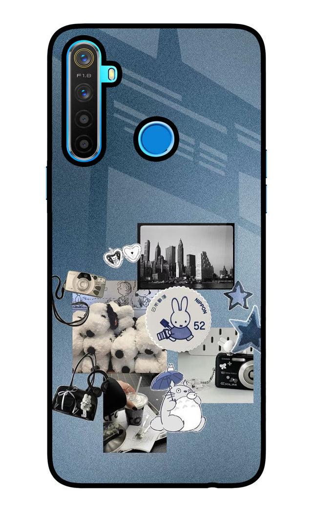 Miffy Realme 5/5i/5s Glass Case