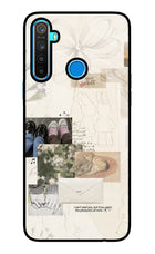 Soft Aesthetic Realme 5/5i/5s Glass Case