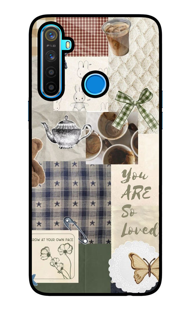 Cookie Realme 5/5i/5s Glass Case