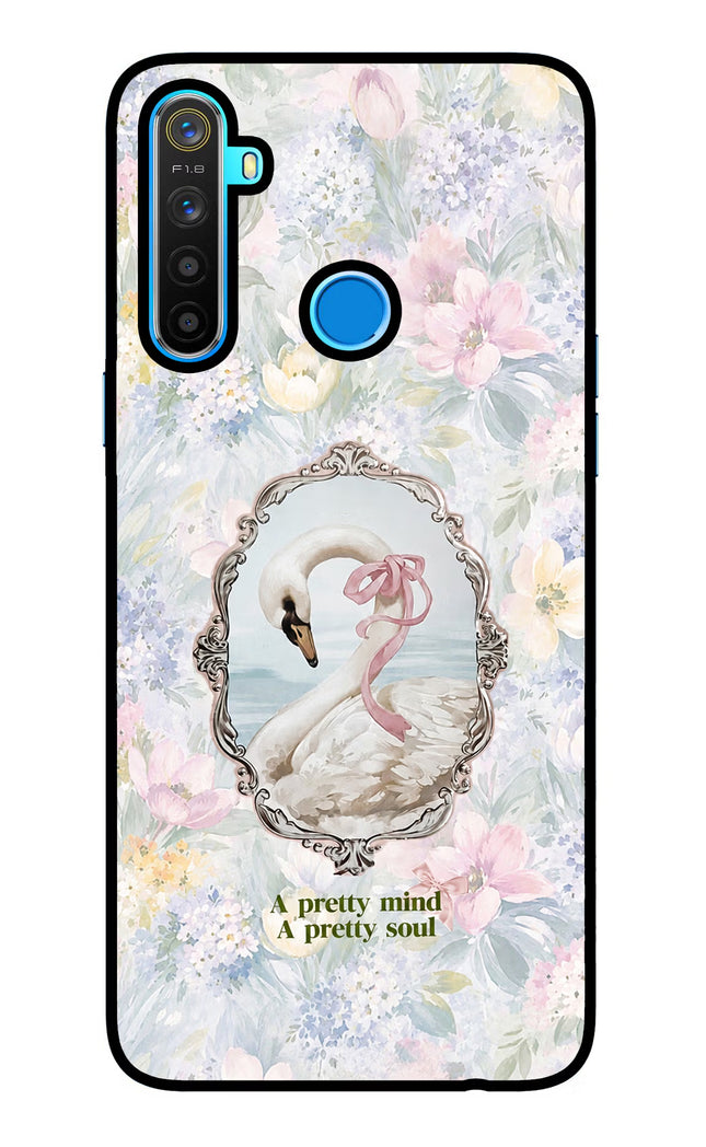 Pretty Mind Pretty Soul Realme 5/5i/5s Glass Case