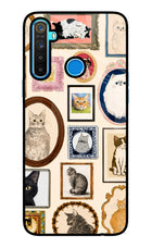Mirror Cats Realme 5/5i/5s Glass Case