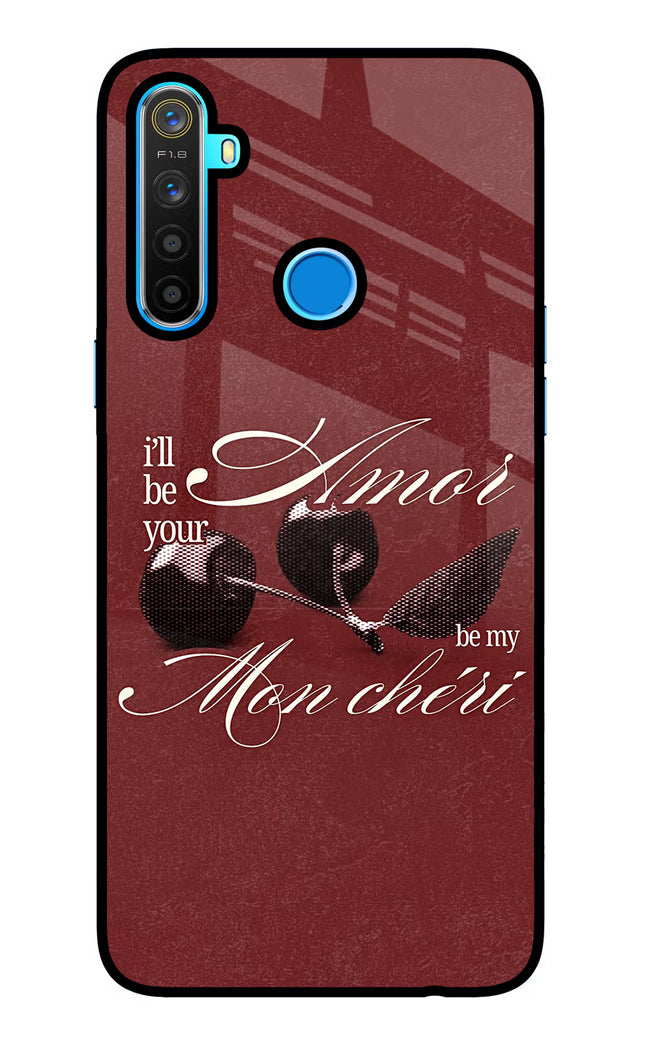 Velvet Cherry Realme 5/5i/5s Glass Case