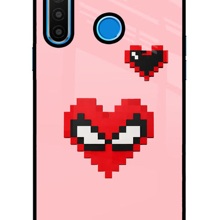 Gwen Heart Realme 5/5i/5s Glass Case Back Cover by Casekaro