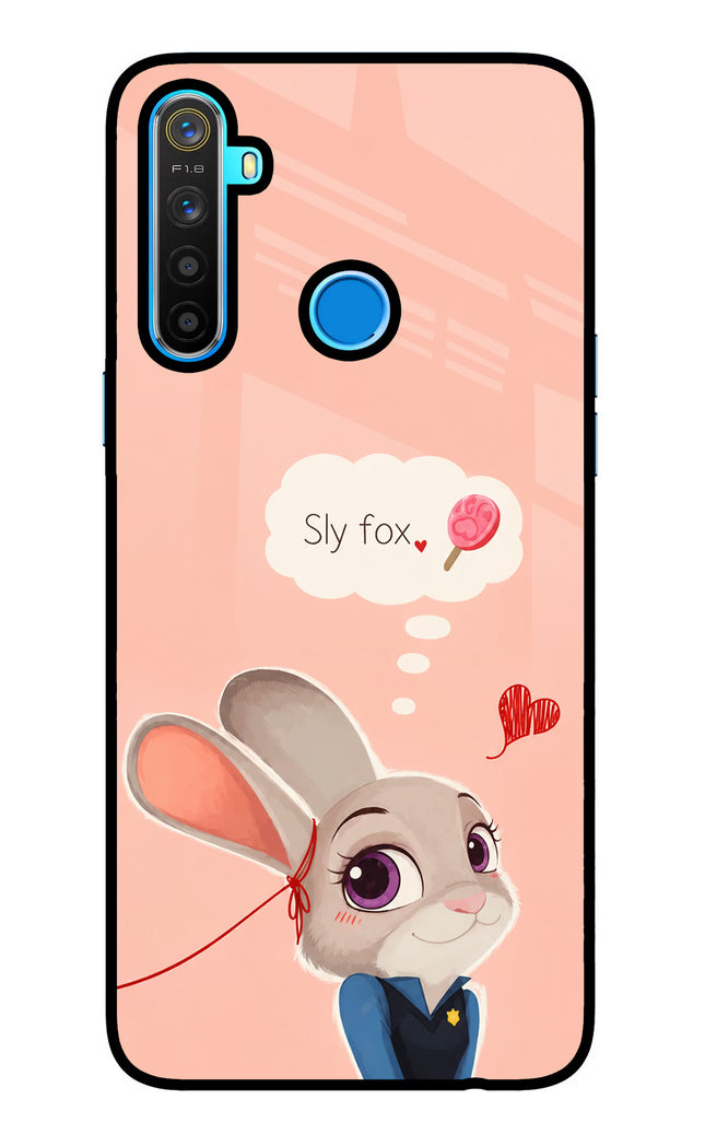 Judy Charm Realme 5/5i/5s Glass Case