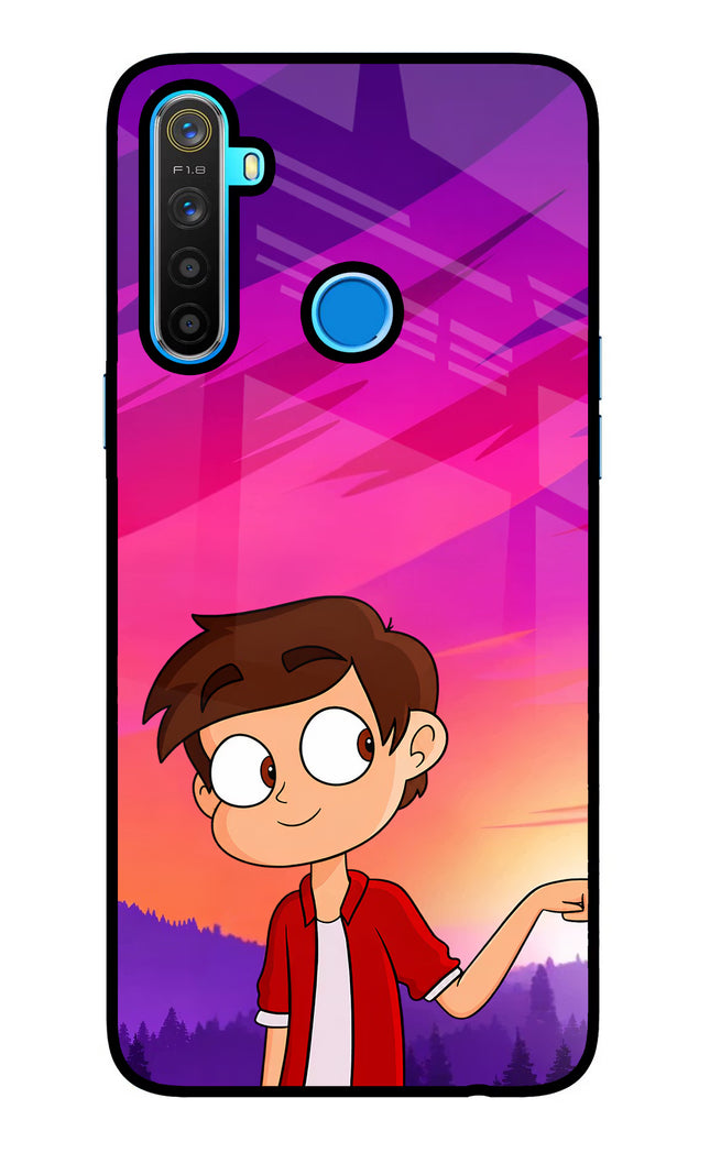 Marco Sunset Realme 5/5i/5s Glass Case