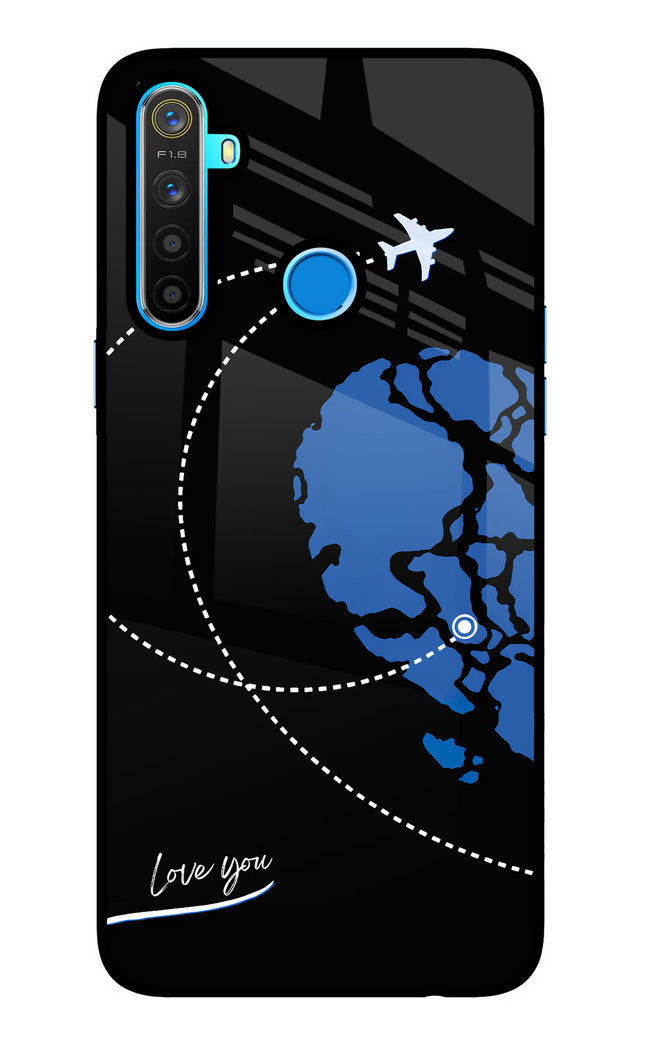 Love Orbit Realme 5/5i/5s Glass Case