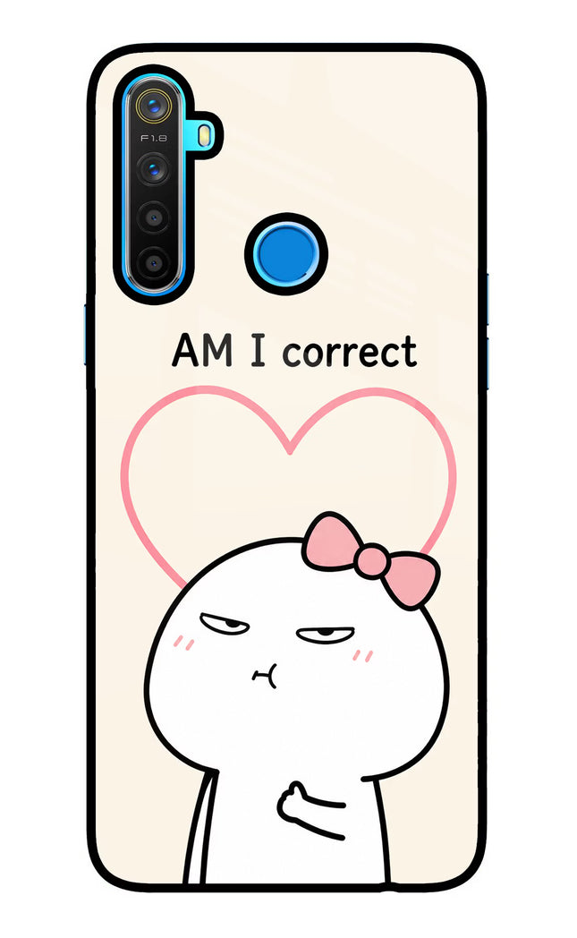Always Right Realme 5/5i/5s Glass Case
