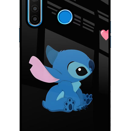 Stitch Crush Realme 5/5i/5s Glass Case