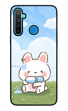 Bunny Treat Realme 5/5i/5s Glass Case