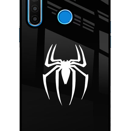 Miles Symbol Realme 5/5i/5s Glass Case Back Cover by Casekaro