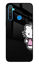 Kitty Charm Realme 5/5i/5s Glass Case