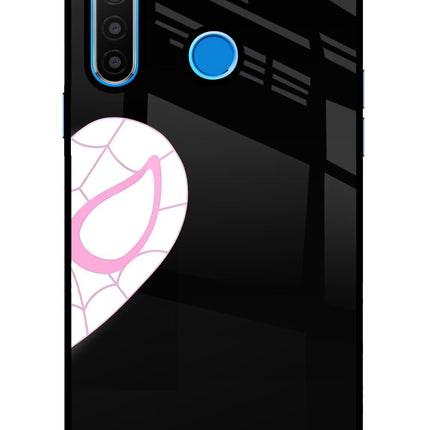 Gwen Mask Realme 5/5i/5s Glass Case Back Cover by Casekaro