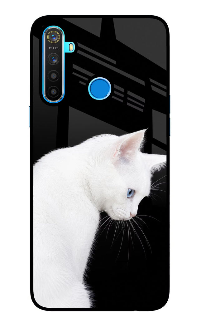 Snow Gaze Realme 5/5i/5s Glass Case