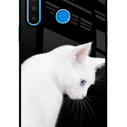 Snow Gaze Realme 5/5i/5s Glass Case Back Cover by Casekaro