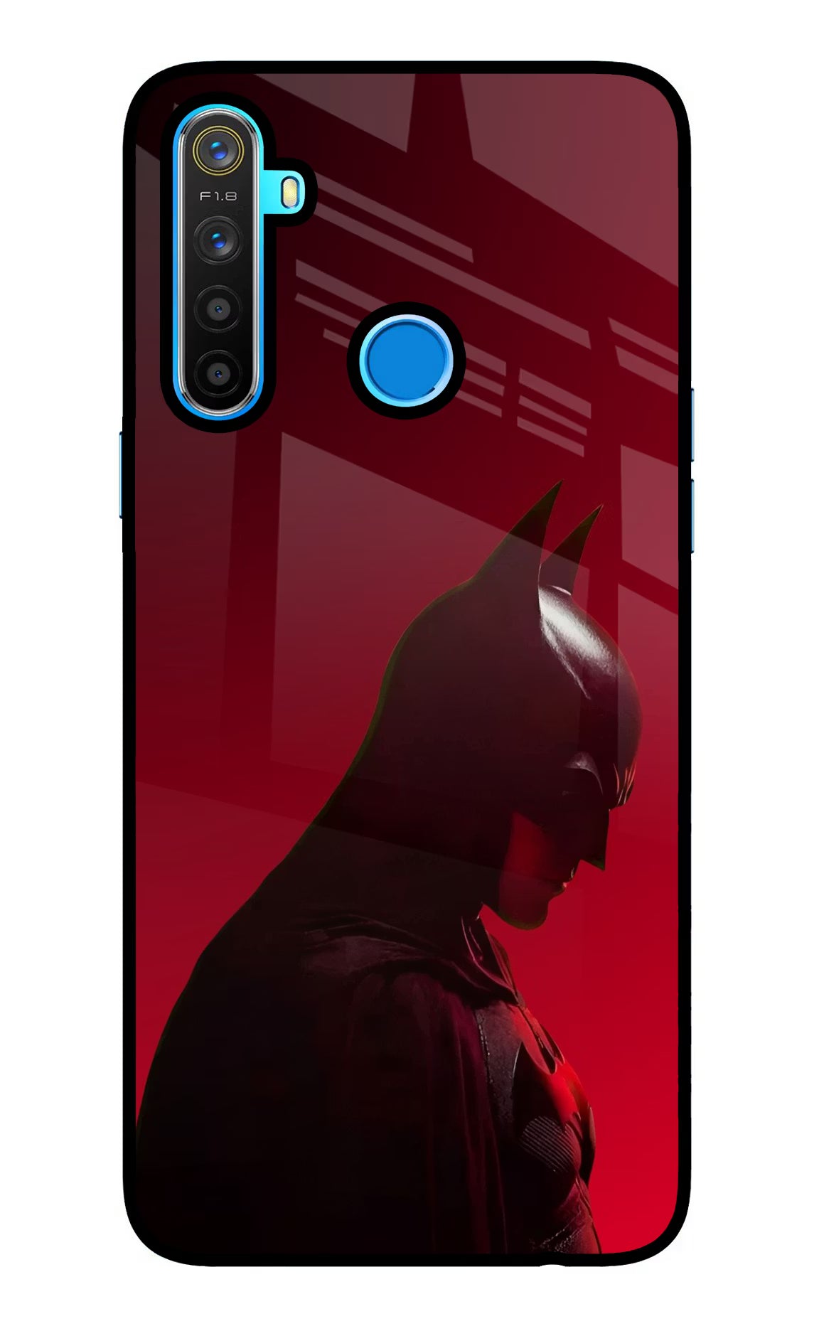 Dark Knight Realme 5/5i/5s Glass Case