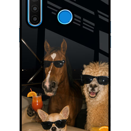 Party Squad Realme 5/5i/5s Glass Case