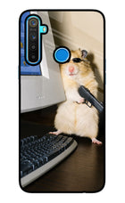 Hacker Hamster Realme 5/5i/5s Glass Case