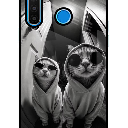 Hood Cats Realme 5/5i/5s Glass Case