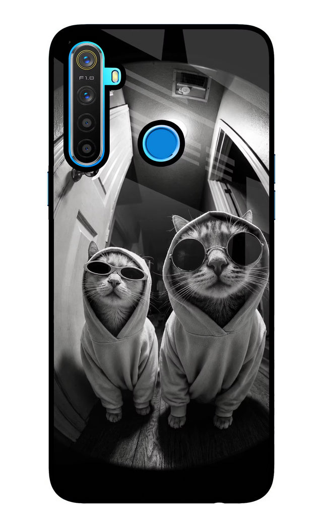 Hood Cats Realme 5/5i/5s Glass Case
