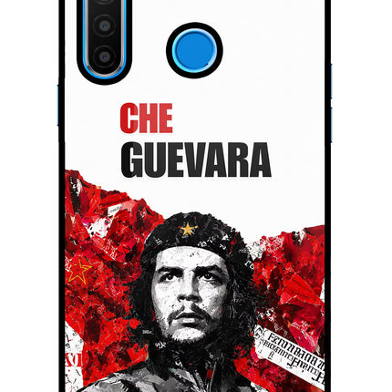 Che Guevara Revolution Realme 5/5i/5s Glass Case Back Cover by Casekaro