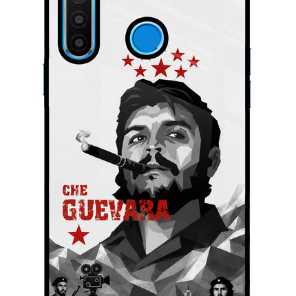 Che Guevara Iconic Realme 5/5i/5s Glass Case Back Cover by Casekaro
