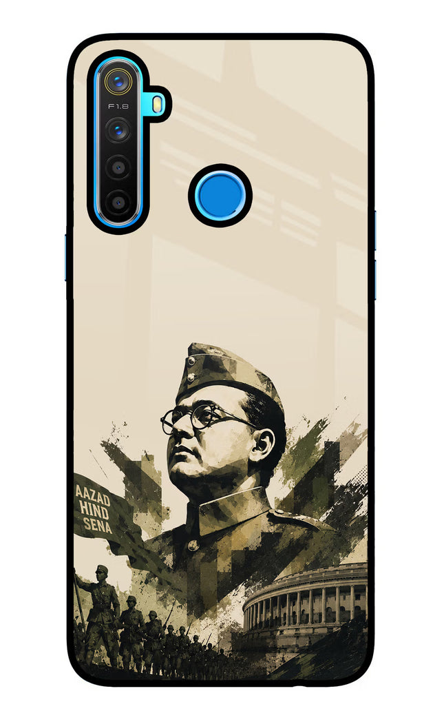 Netaji Rising Realme 5/5i/5s Glass Case