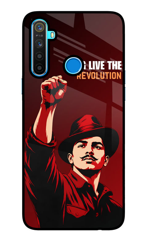 Bhagat Singh Revolution Realme 5/5i/5s Glass Case