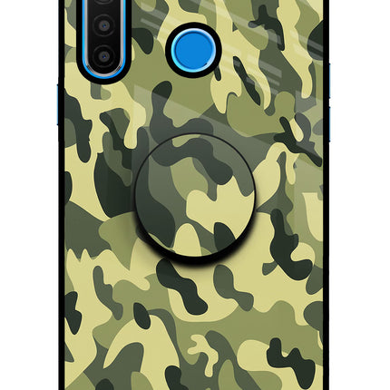 Camouflage Realme 5/5i/5s Pop Case by Casekaro