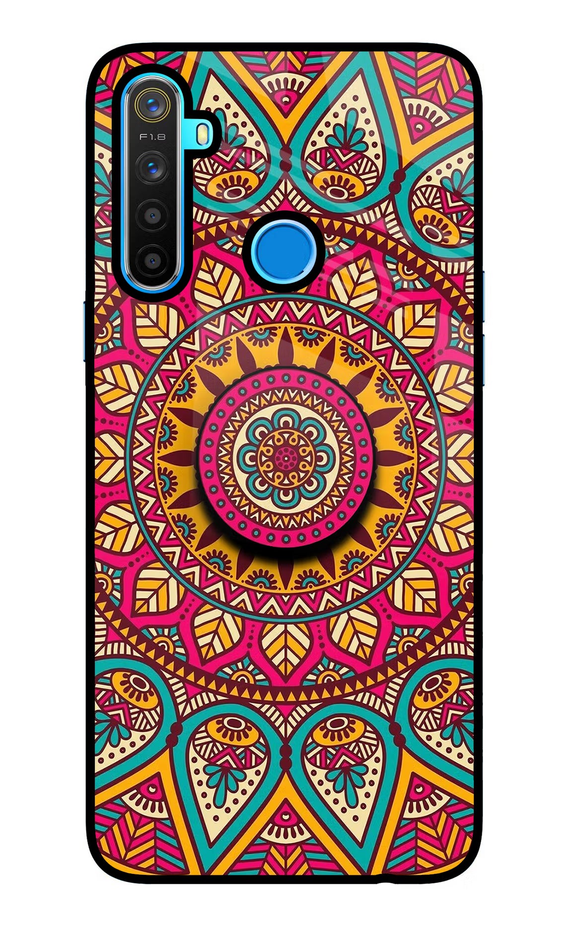 Mandala Realme 5/5i/5s Pop Case by Casekaro