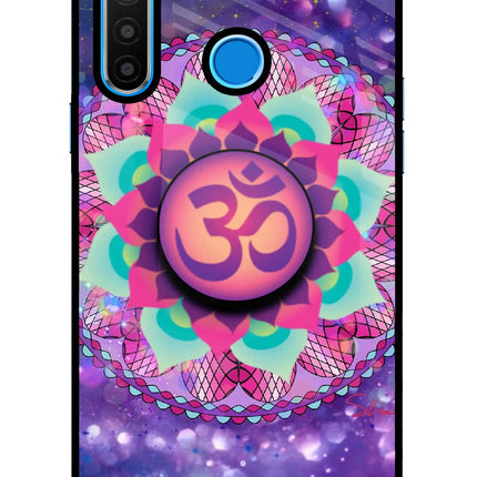 Om Purple Realme 5/5i/5s Pop Case by Casekaro