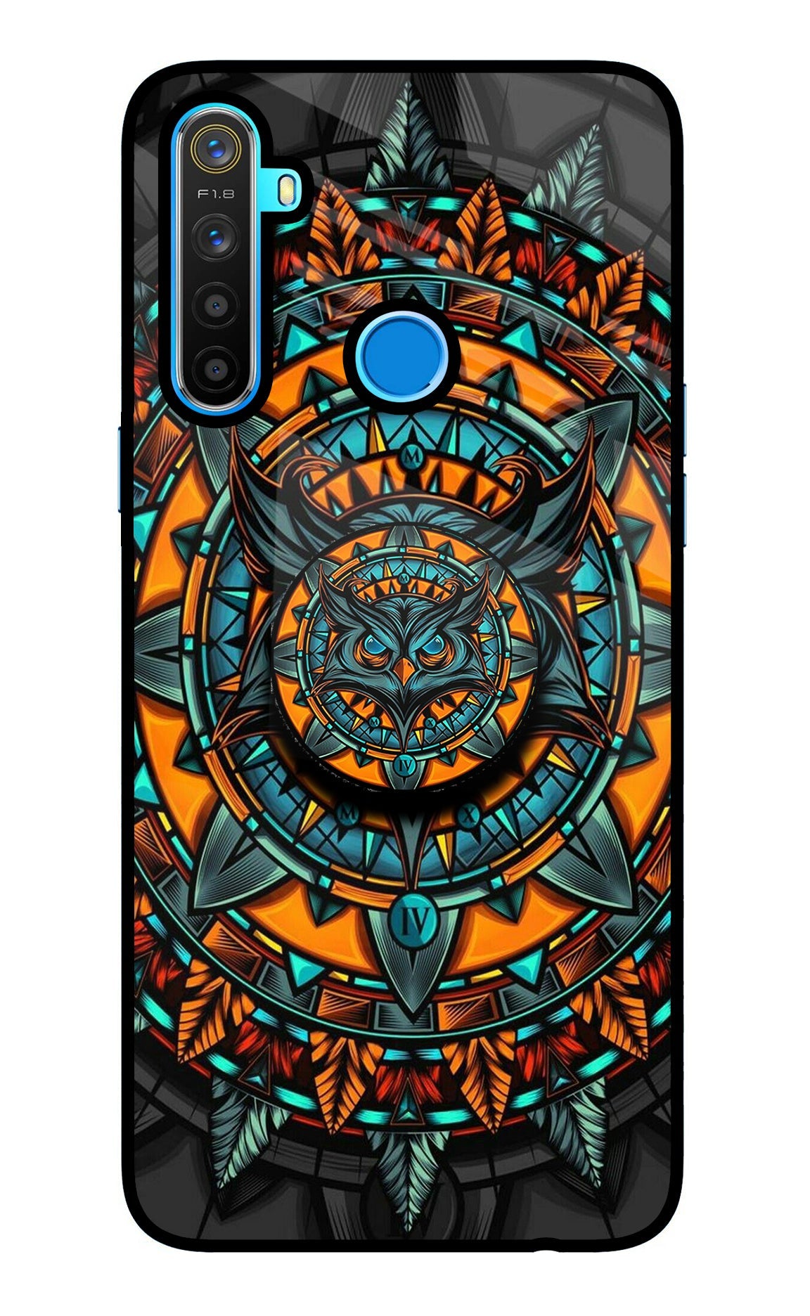 Angry Owl Realme 5/5i/5s Pop Case