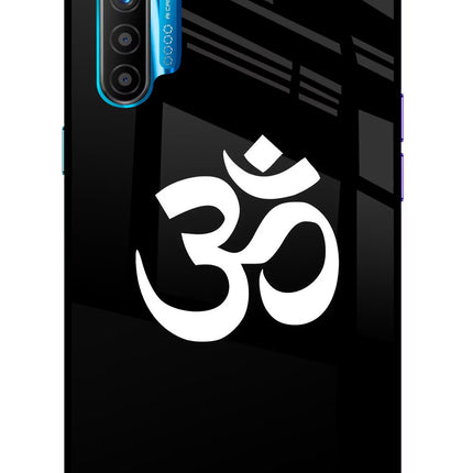 Om Realme XT/X2 Glass Case Back Cover by Casekaro