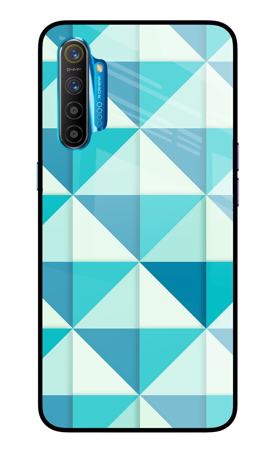 Abstract Realme XT/X2 Glass Case Back Cover by Casekaro