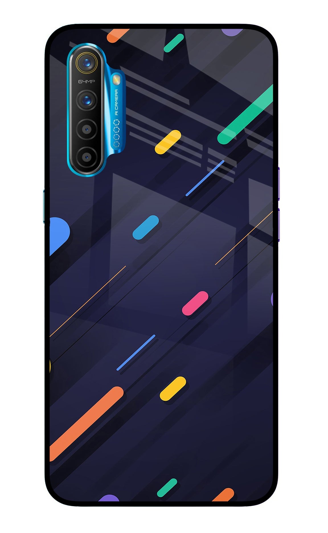 Abstract Design Realme XT/X2 Glass Case