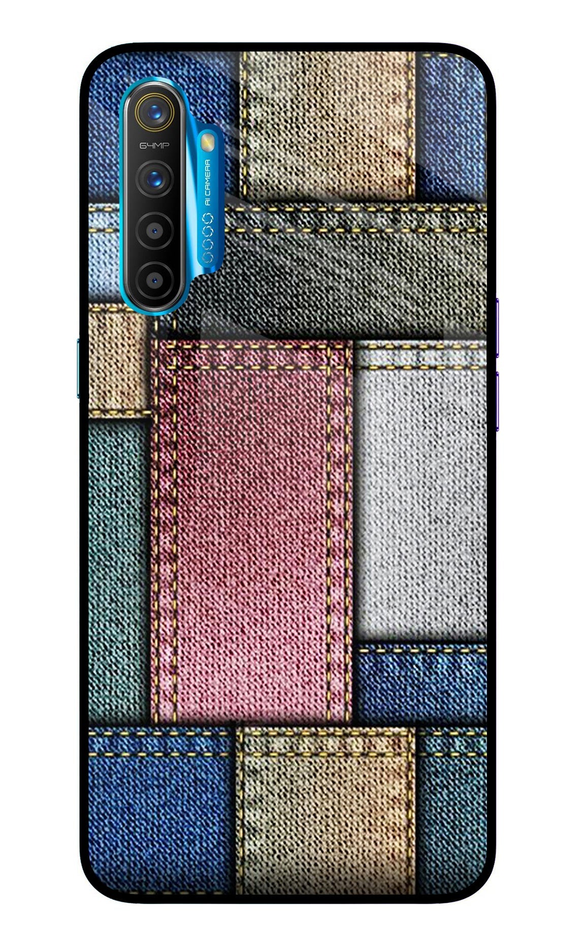 Multicolor Jeans Realme XT/X2 Back Cover