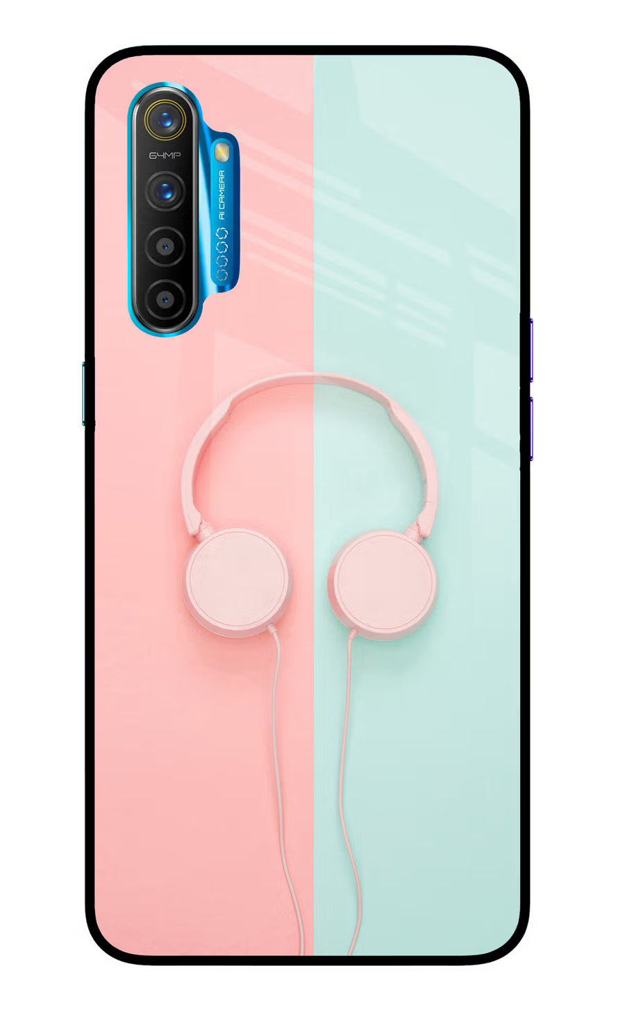 Music Lover Realme XT/X2 Back Cover, Glass case