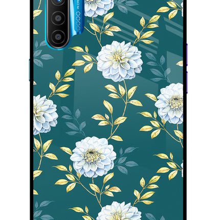 Flowers Realme XT/X2 Glass Case Back Cover by Casekaro