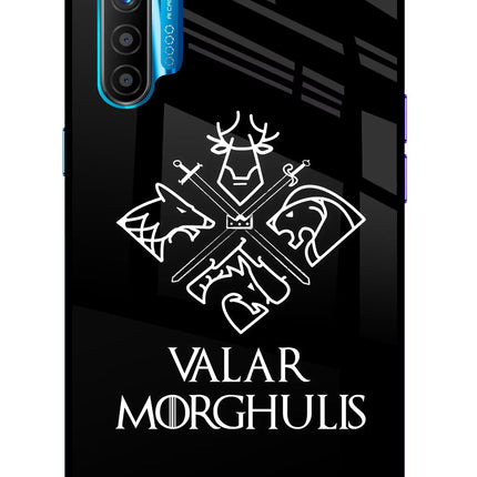 Valar Morghulis | Game Of Thrones Realme XT/X2 Glass Case Back Cover by Casekaro