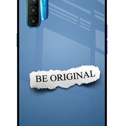 Be Original Realme XT/X2 Glass Case Back Cover by Casekaro