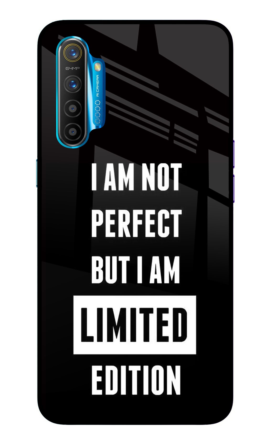 I Am Not Perfect But I Am Limited Edition Realme XT/X2 Back Cover