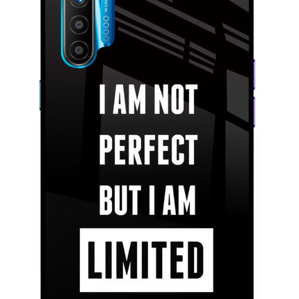 I Am Not Perfect But I Am Limited Edition Realme XT/X2 Glass Case Back Cover by Casekaro