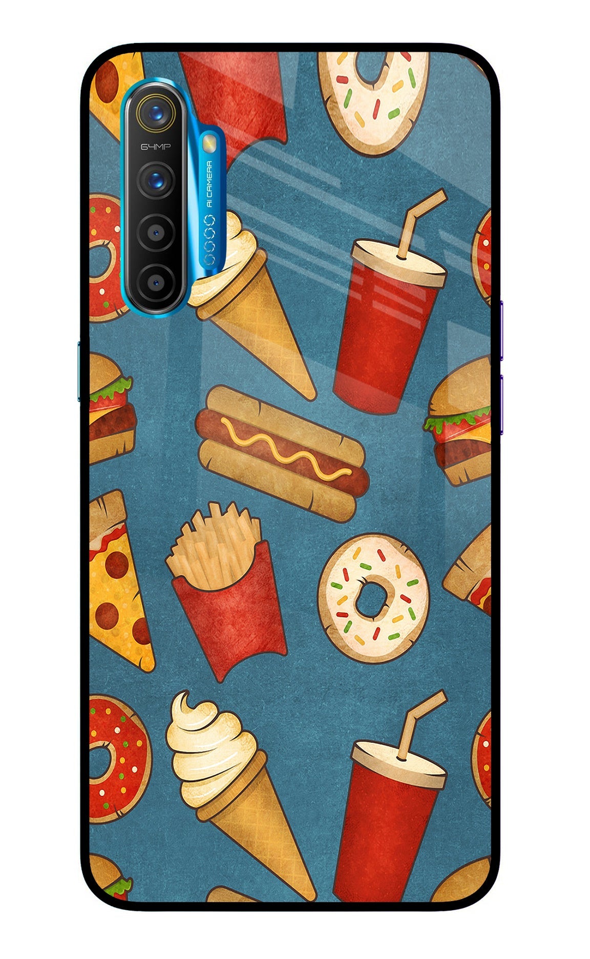 Foodie Realme XT/X2 Back Cover