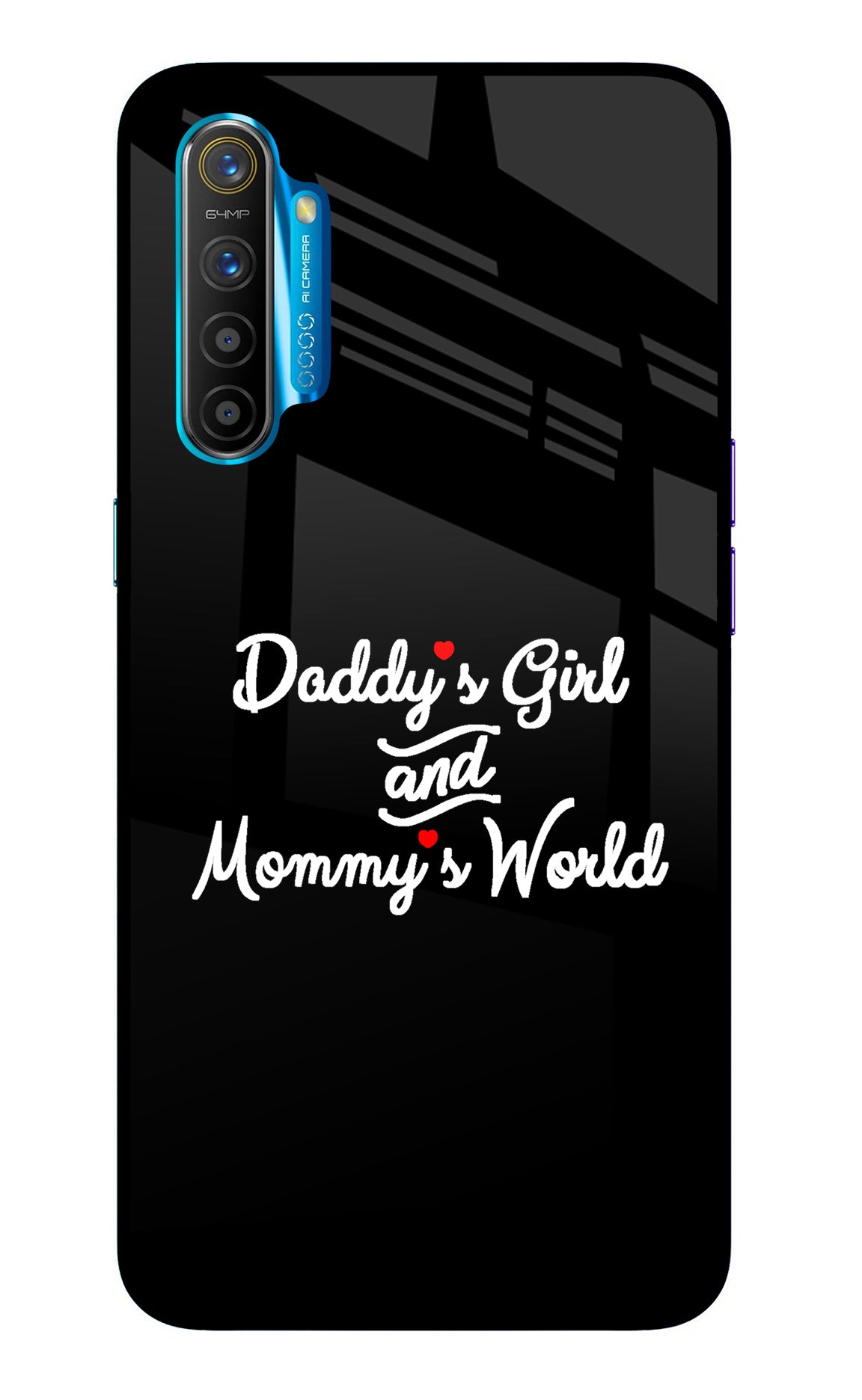 Daddy's Girl and Mommy's World Realme XT/X2 Back Cover