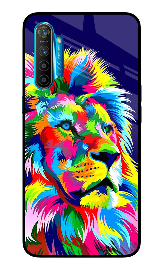 Vector Art Lion Realme XT/X2 Glass Case