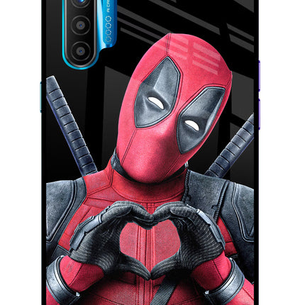 Deadpool Realme XT/X2 Glass Case Back Cover by Casekaro