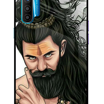 Mahadev Realme XT/X2 Glass Case Back Cover by Casekaro