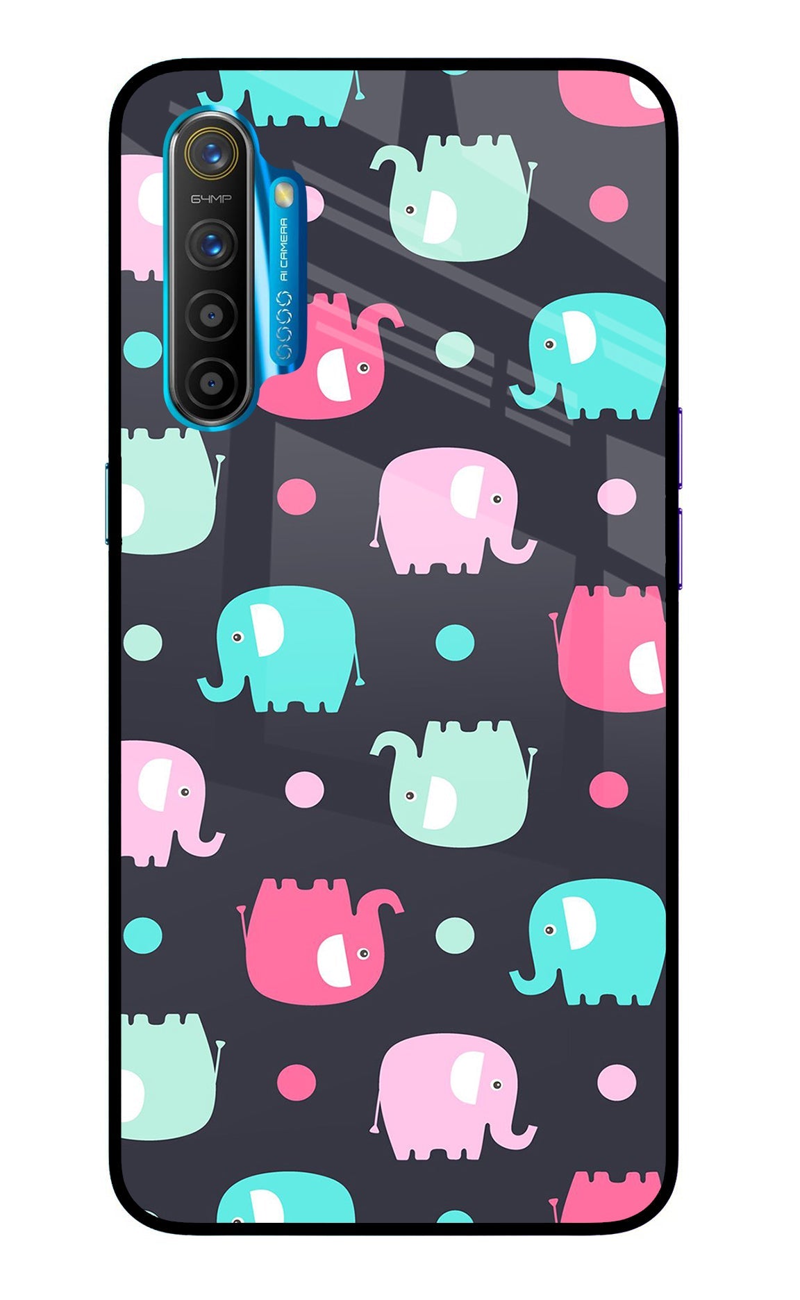 Elephants Realme XT/X2 Back Cover