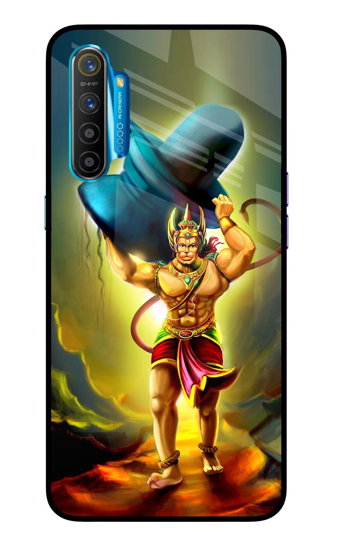 Lord Hanuman Realme XT/X2 Back Cover