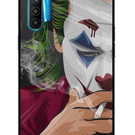 Joker Smoking Realme XT/X2 Glass Case Back Cover by Casekaro
