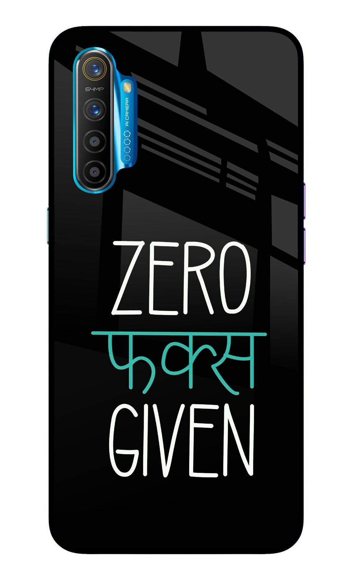 Zero Fucks Given Realme XT/X2 Back Cover